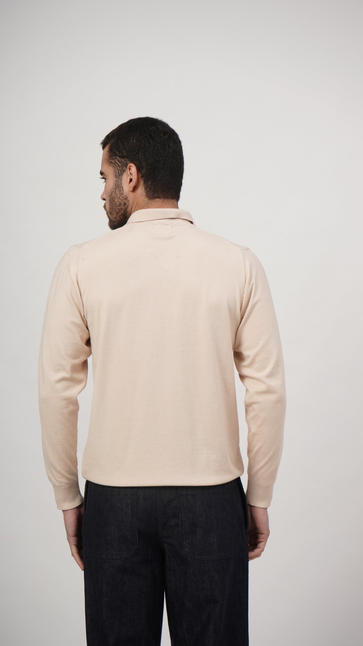 Vislon Long Sleeve Tee - Cream