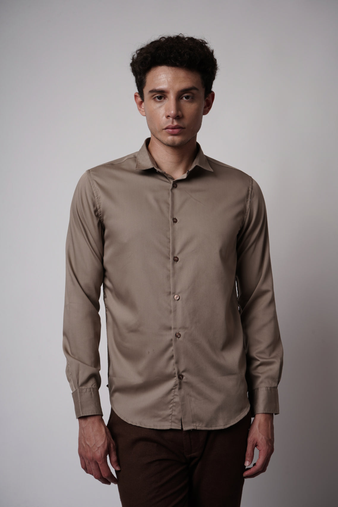 RELAXED SATIN SHIRT