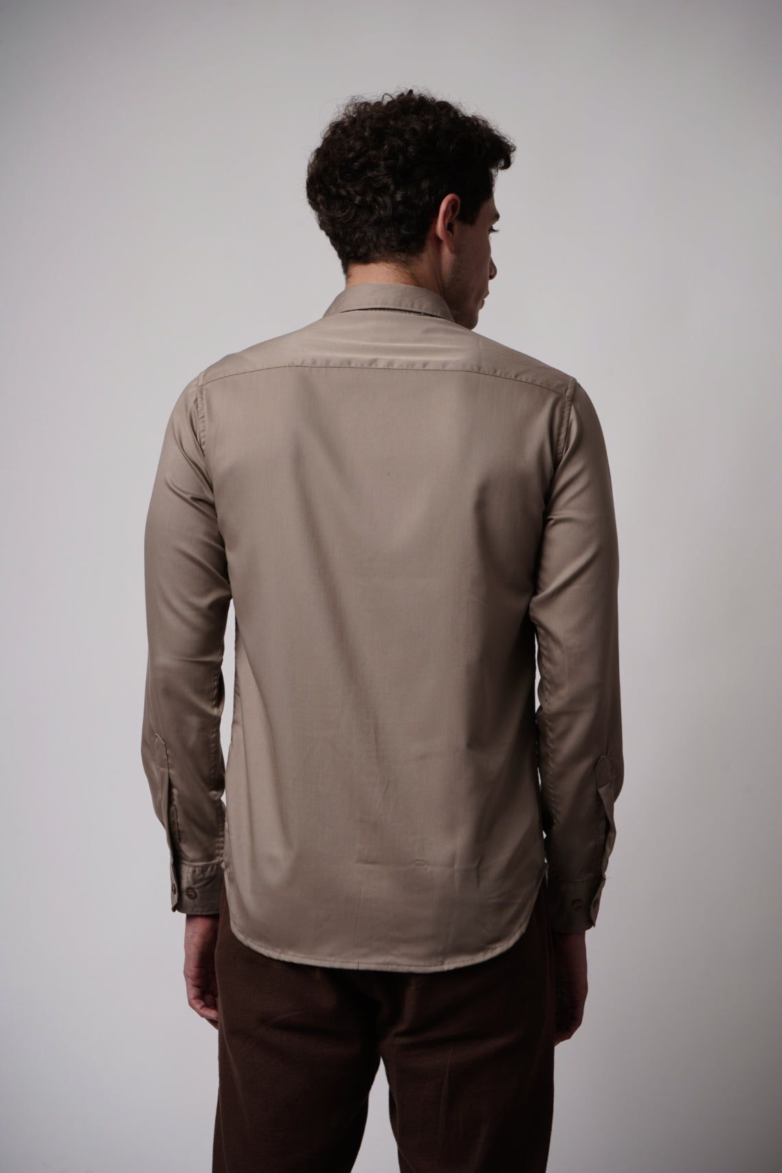 RELAXED SATIN SHIRT